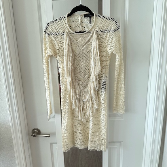 Isabel Marant Fringe Crochet Knit Dress | Size 1 (Small) - Picture 2 of 6